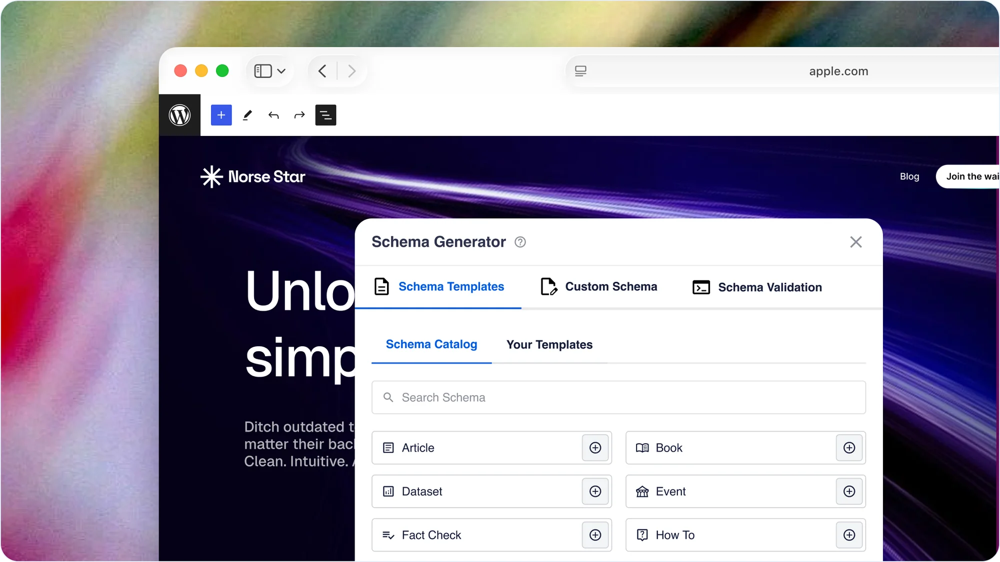 Schema Without the Schema
